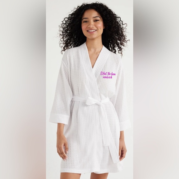 ✨CUSTOM✨Personalized Women’s Waffle Robe - Picture 2 of 5